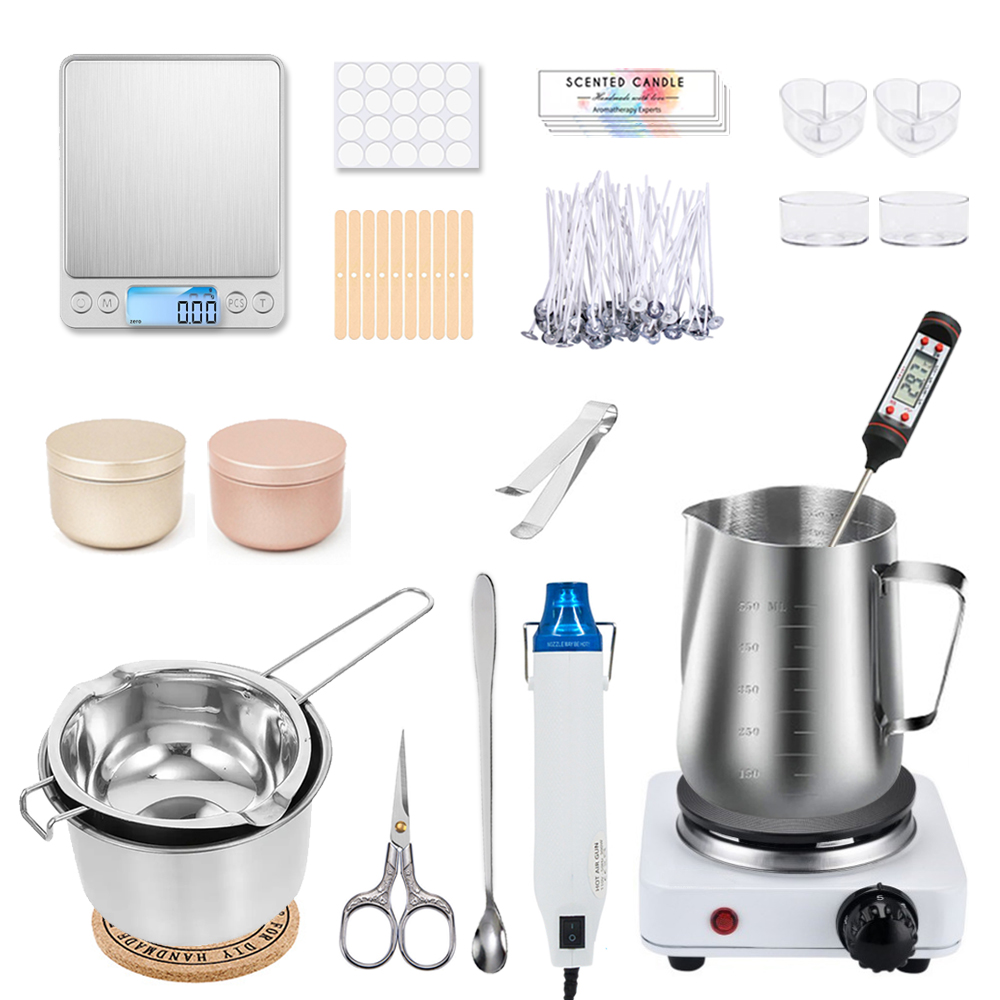 Candle Making Kit For Beginners - DIY Candle Craft Tools Kit with
