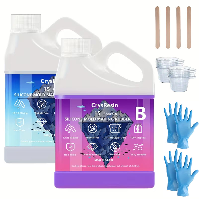 500ml 2 Bottles Liquid Silicon - Candle Making Kit ulasan dan harga