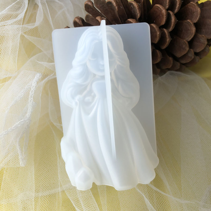 3D Cute Princess Silicone Cand - Candle Making Factory ulasan dan harga
