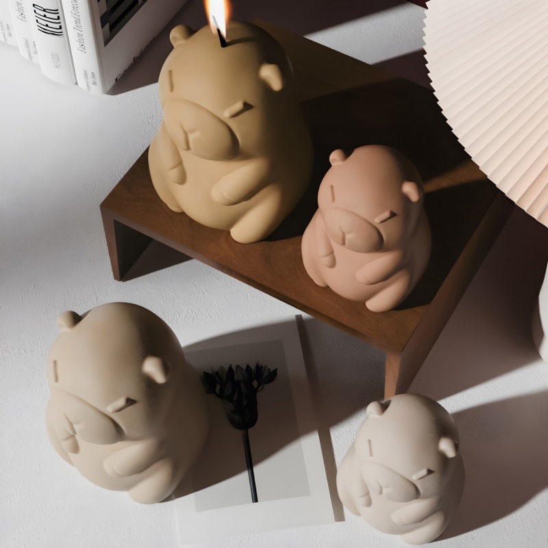 Capybara Pudding Baking Silico - Candle Making Factory ulasan dan harga