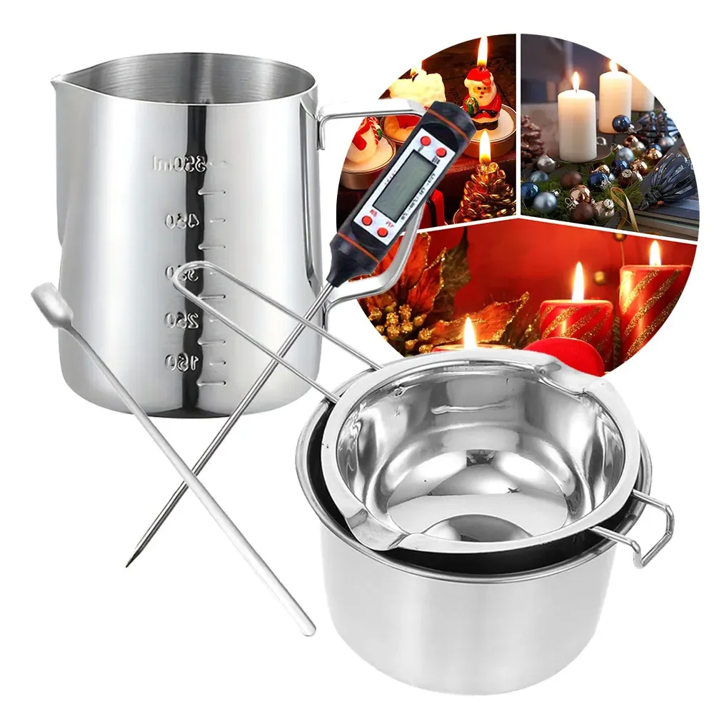 5Pcs 400ml/800ml Wax Melting P - Candle Making Kit For Beginners ulasan dan harga