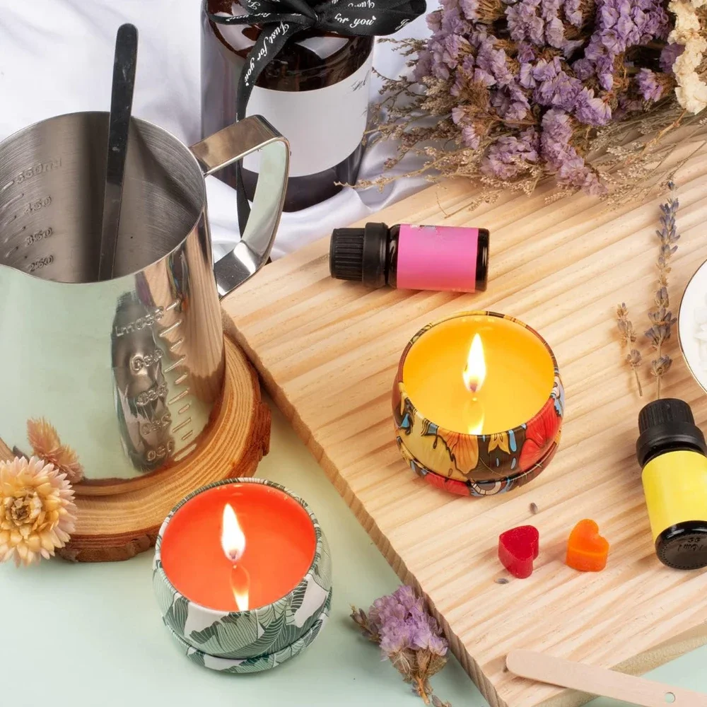 5Pcs 400ml/800ml Wax Melting P - Candle Making Kit For Beginners ulasan dan harga