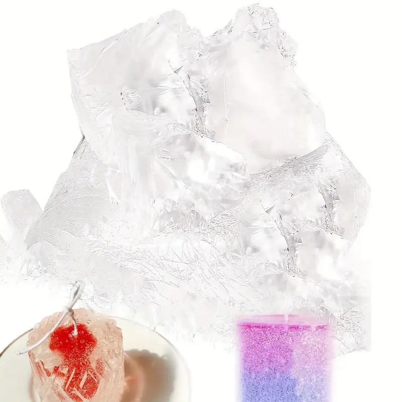 Transparent Crystal Wax, Jelly - Candle Making Ingredients ulasan dan harga