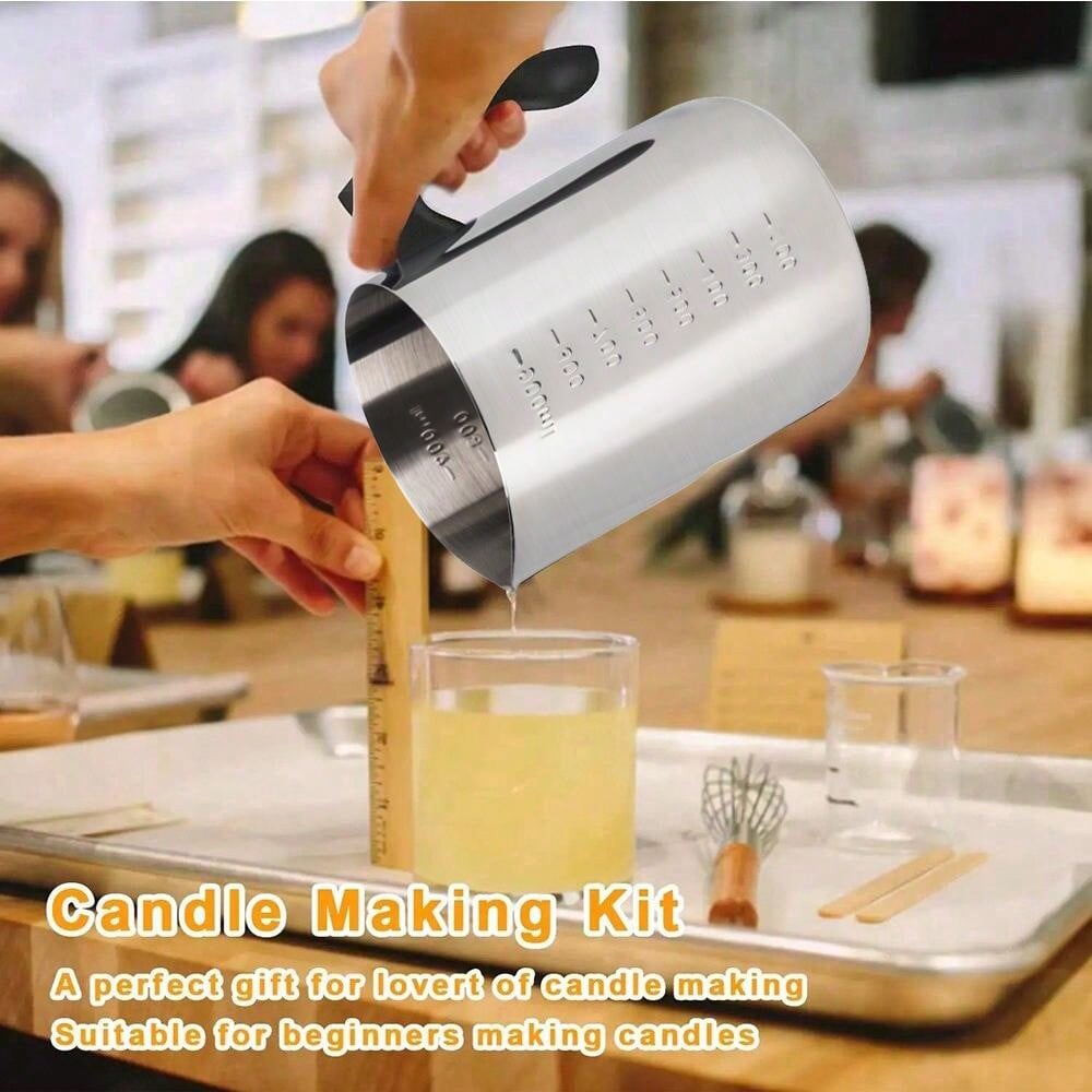 Candle Pouring Pot with Electr - Candle Making Kit For Beginners ulasan dan harga