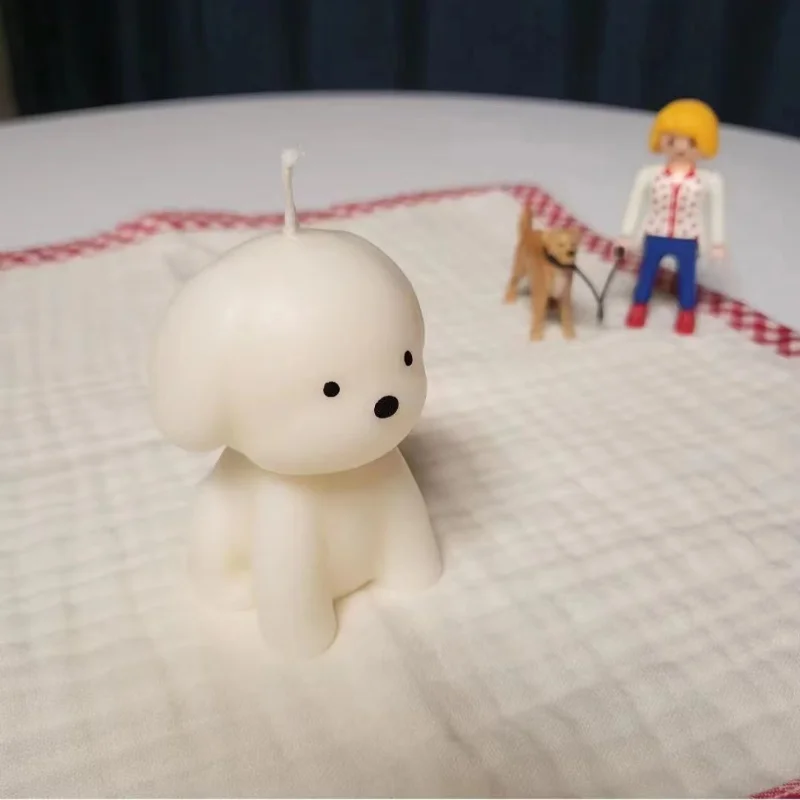 3D Puppy Scented Candle Silico - Candle Making Kit ulasan dan harga