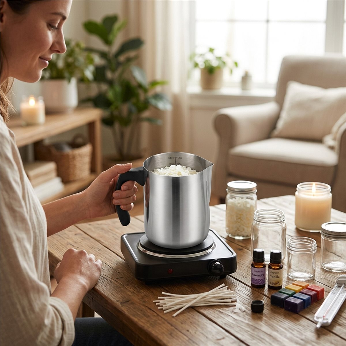 L63A Candle Making Kit Supplie - Candle Making Kit For Beginners ulasan dan harga