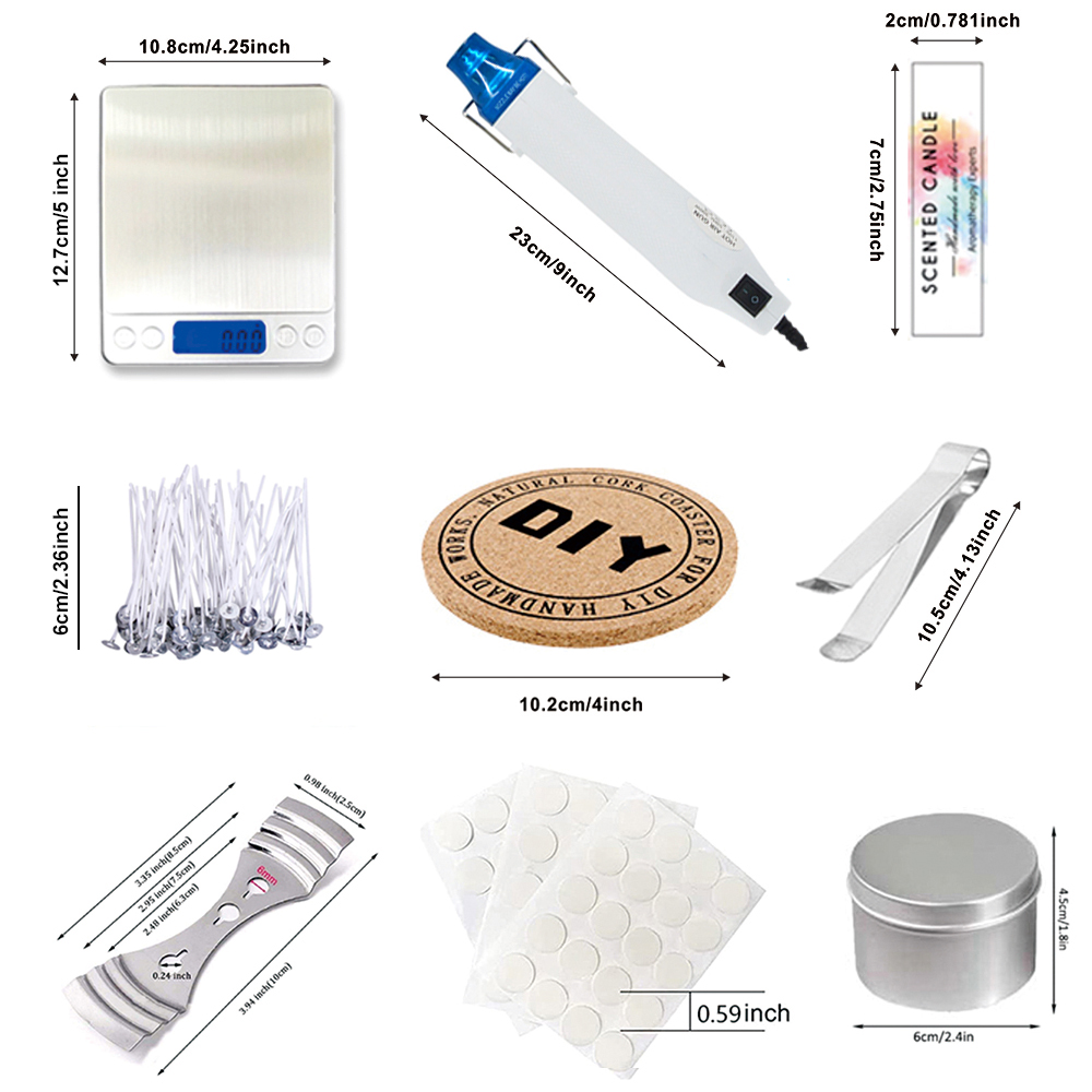 DIY Candle Craft Tools Kit wit - Candle Making Kit For Beginners ulasan dan harga
