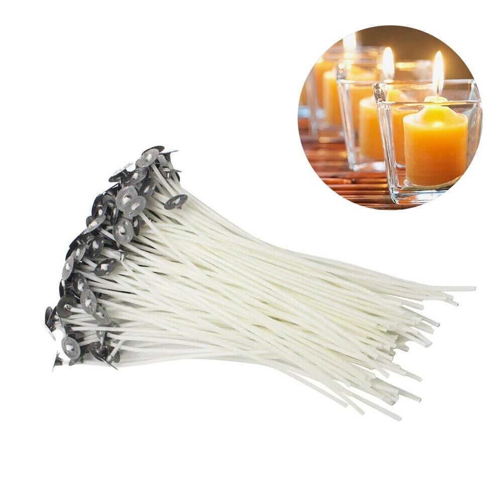 Candle Wicks 6 Inch Cotton Cor - Cotton Wick Pre Tabbed ulasan dan harga
