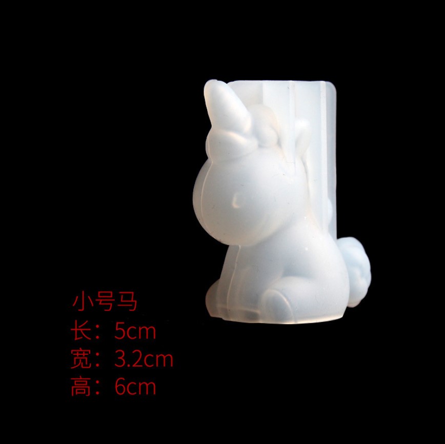 Transparent Unicorn Silicone E - Candle Making Factory ulasan dan harga