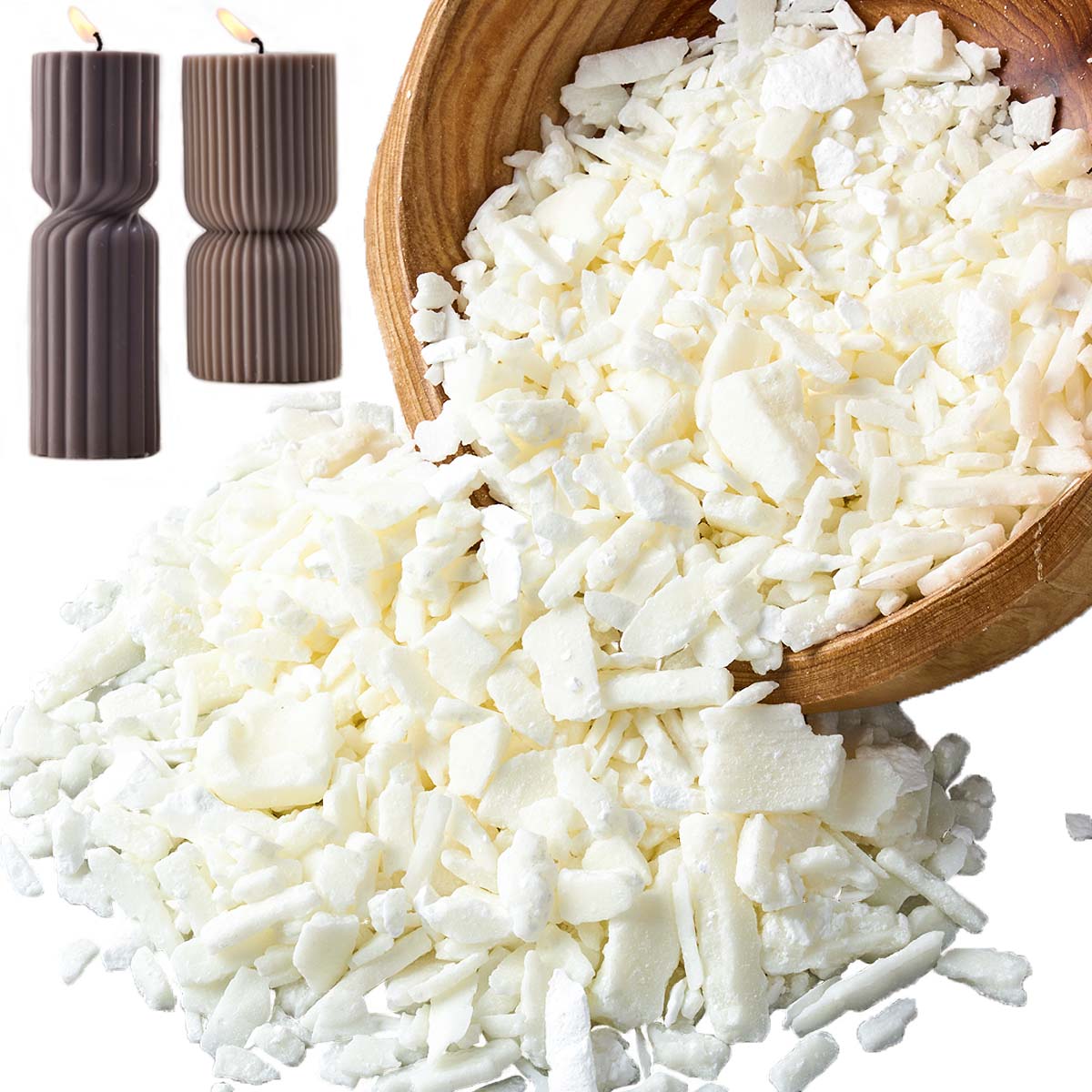 1 Pounds Pure White Soy Wax Fo - Candle Making Ingredients ulasan dan harga