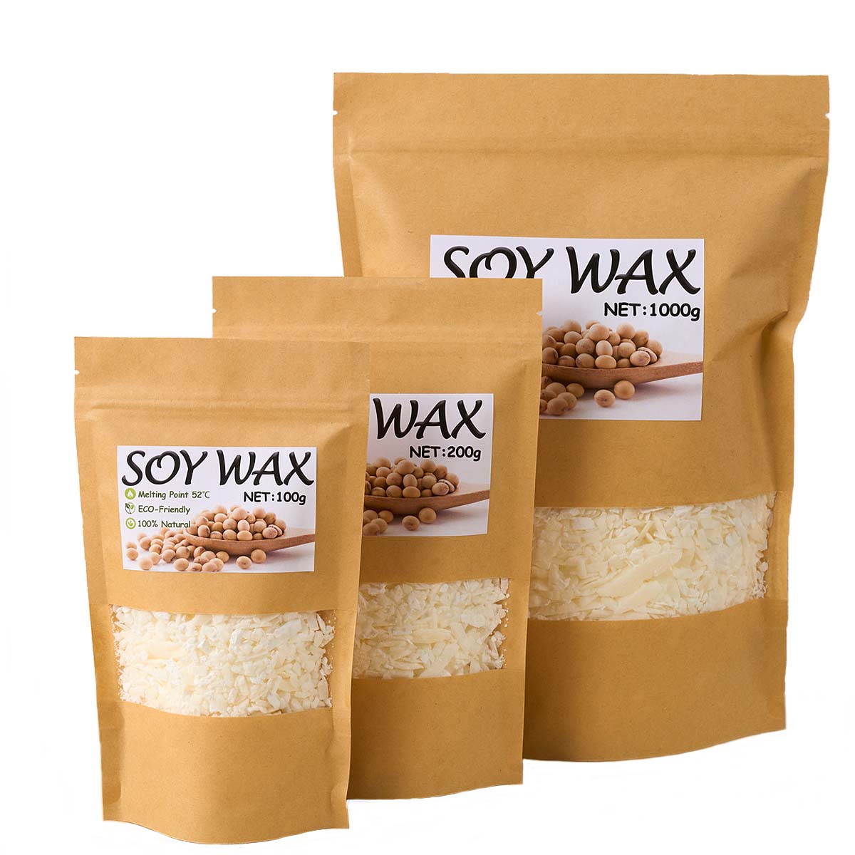 1 Pounds Pure White Soy Wax Fo - Candle Making Ingredients ulasan dan harga