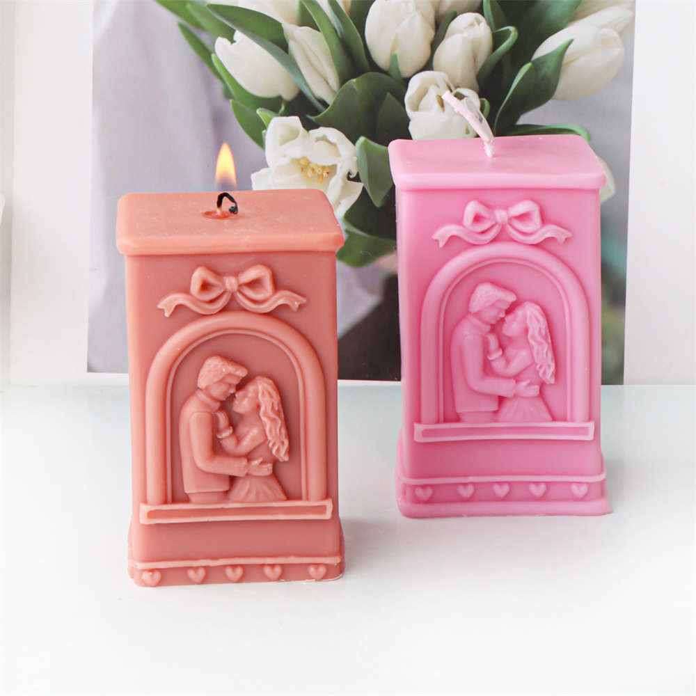 Man and Woman Pillar Silicone  - Candle Making Kit ulasan dan harga