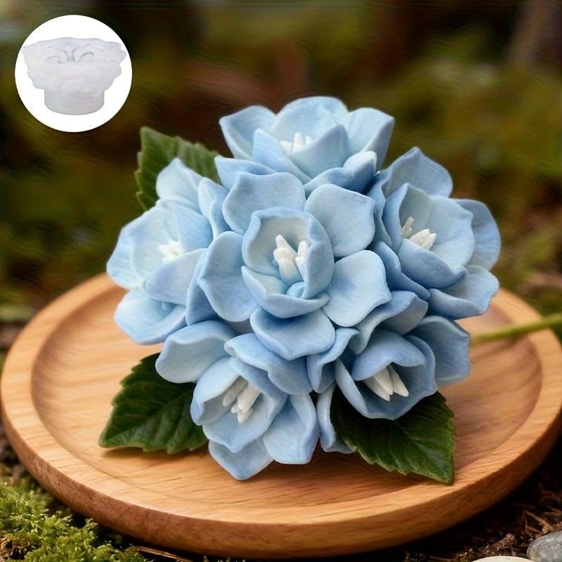 1 Hydrangea Candle Silicone Mo - Candle Making Factory ulasan dan harga