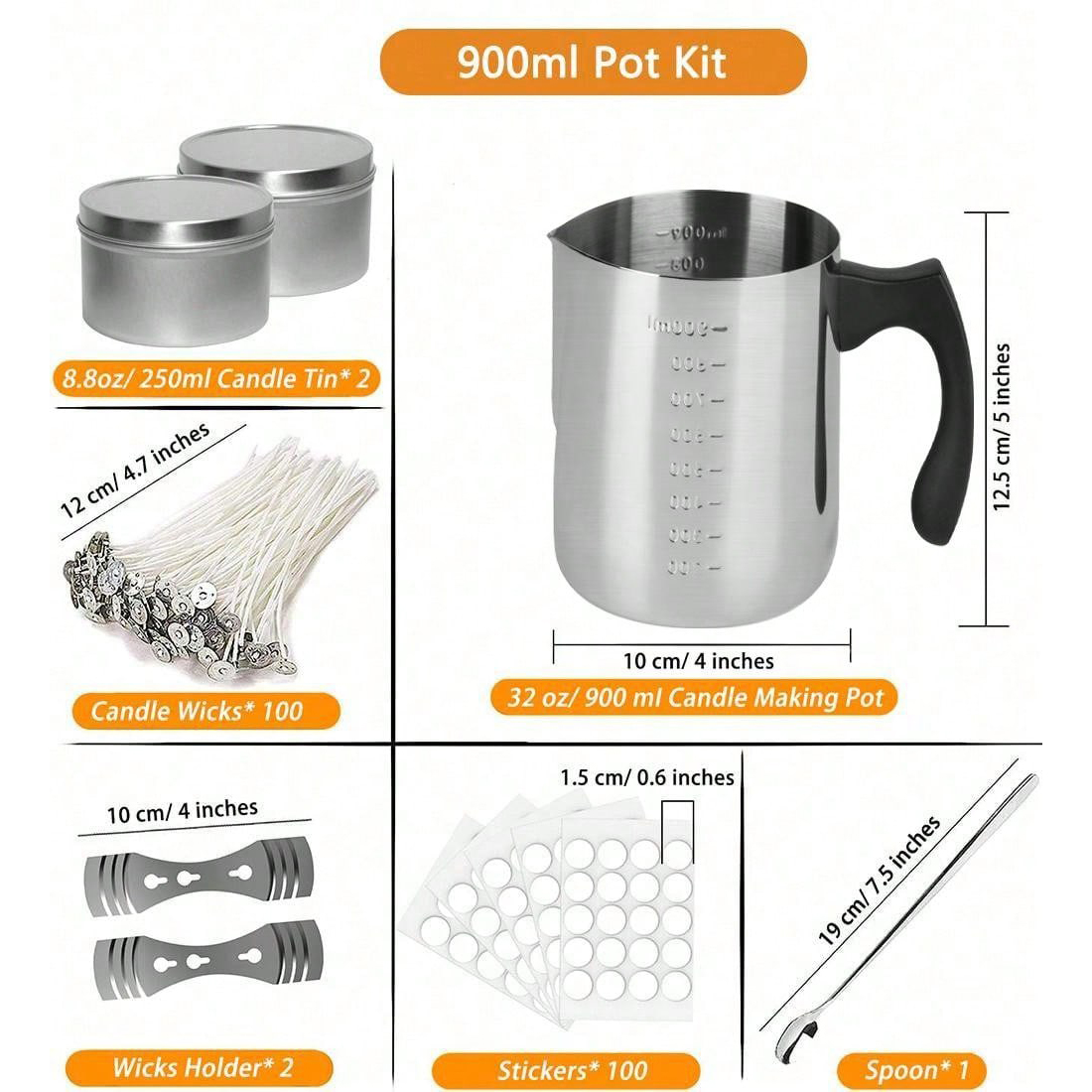 Glintmos Candle Making Starter - Candle Making Kit For Beginners ulasan dan harga