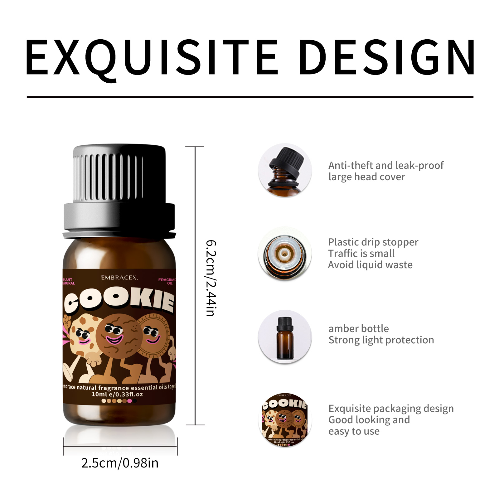 10ml Cookie Fragrance Oils For - Candle Making Ingredients ulasan dan harga