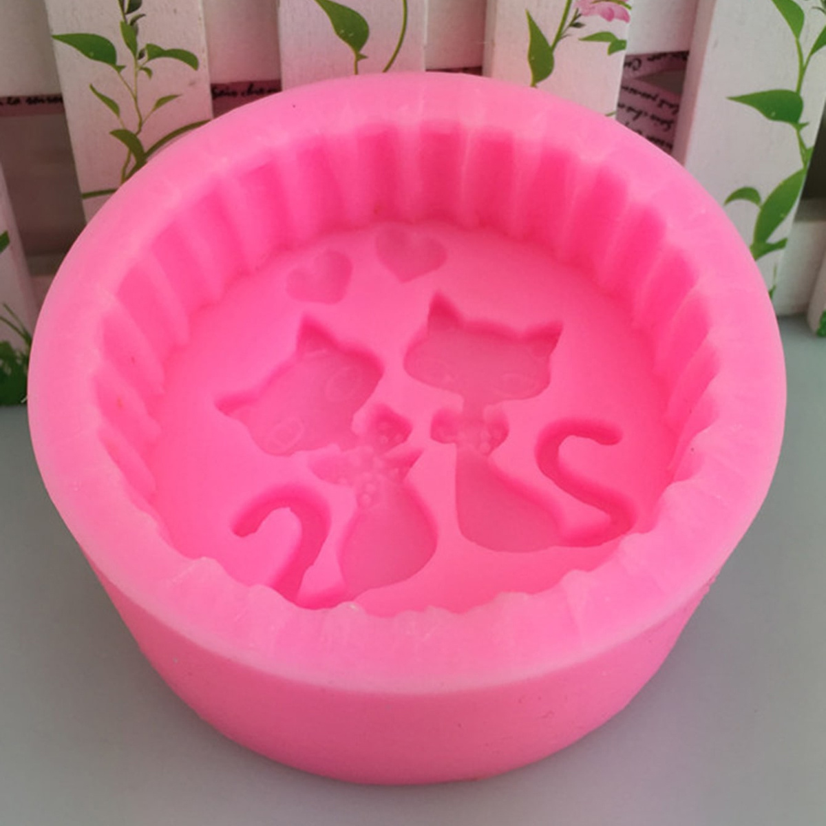 1-Piece Silicone Cat Soap Mold - Candle Making Ingredients ulasan dan harga