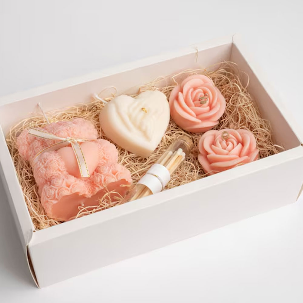Teddy Bear Heat Rose Silicone  - Candle Making Kit ulasan dan harga