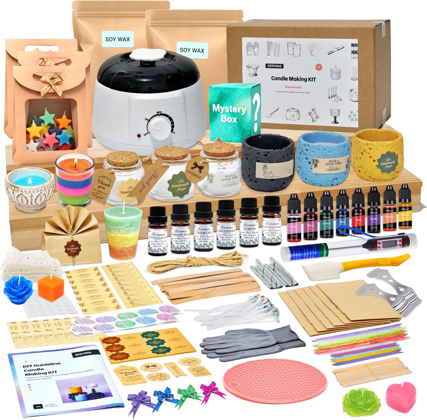 128pcs Candle Making Kit for A - Candle Making Kit For Beginners ulasan dan harga