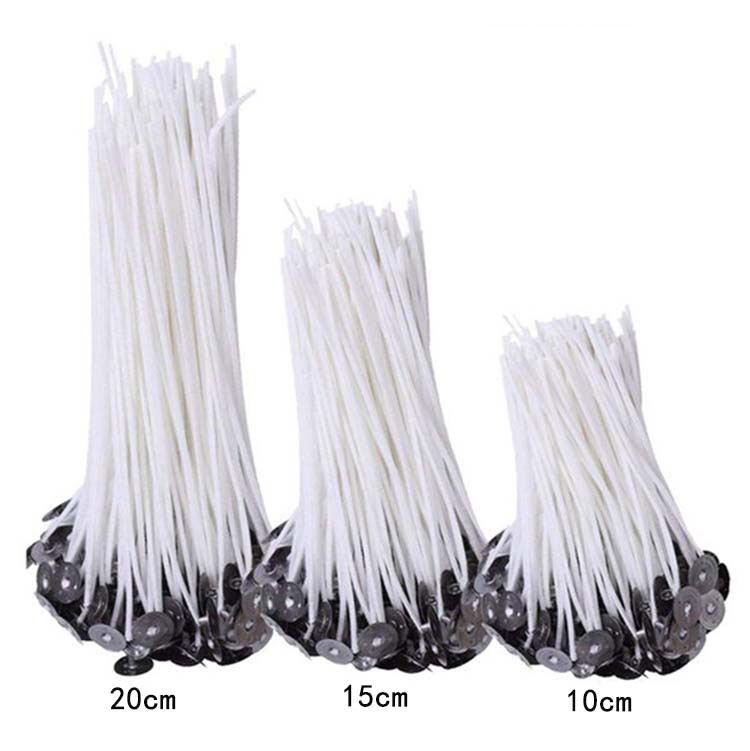 2.6-20cm Pre-Waxed Cotton Core - Cotton Wick Pre Tabbed ulasan dan harga
