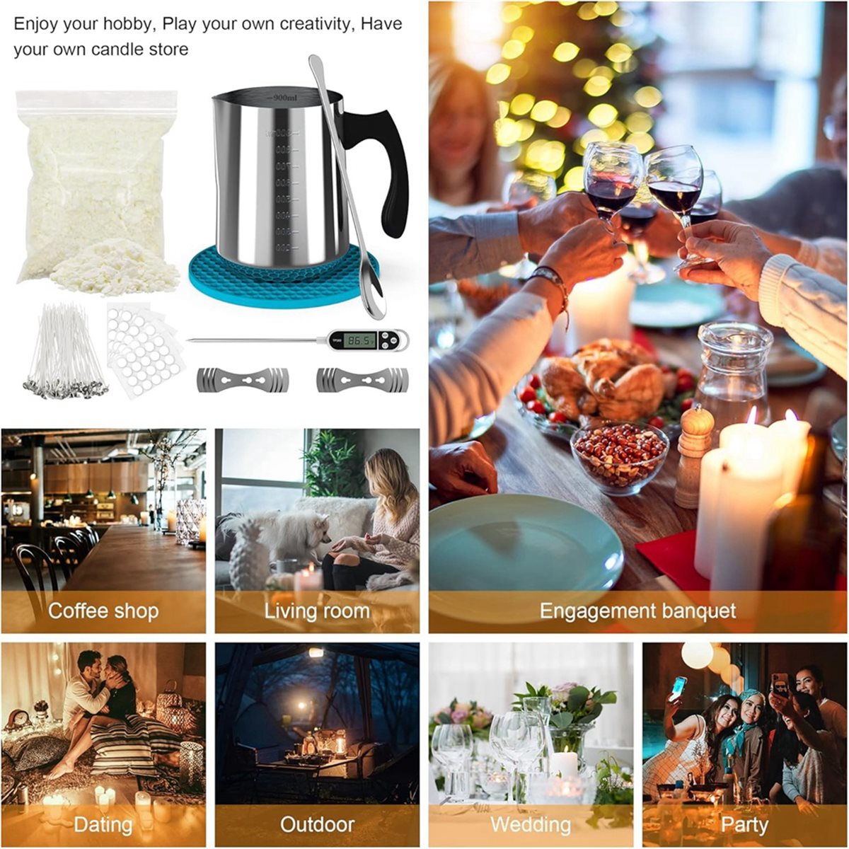 Candle Making Kit Supplies for - Candle Making Kit For Beginners ulasan dan harga