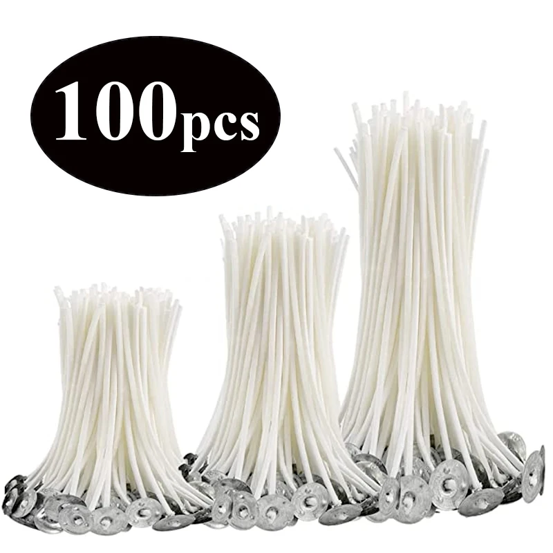 Candle Wicks Pre-Waxed Cotton  - Cotton Wick Pre Tabbed ulasan dan harga