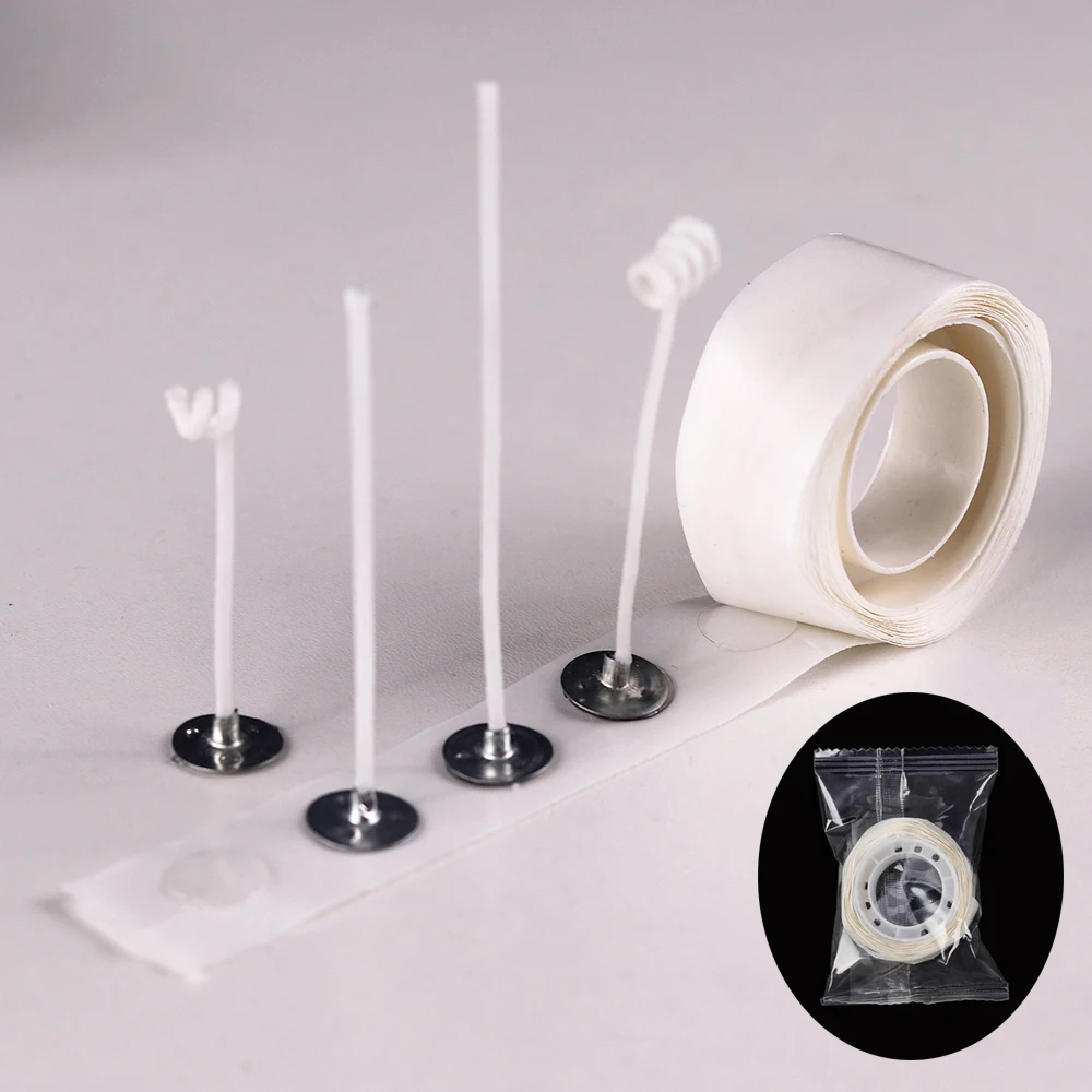 Candle Wicks Pre-Waxed Cotton  - Cotton Wick Pre Tabbed ulasan dan harga