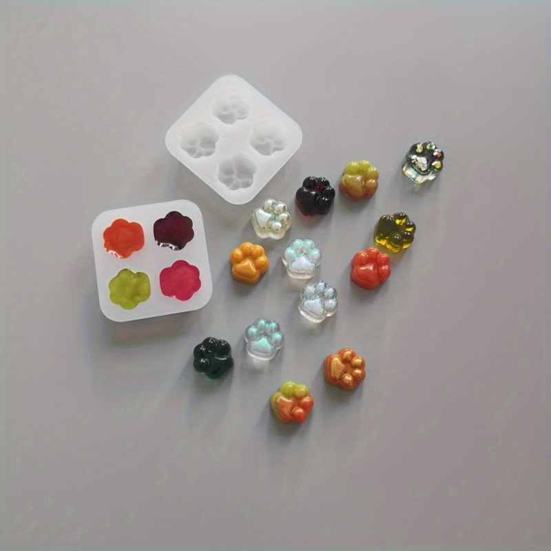 1Cat Paw Pattern Silicone Mold - Candle Making Factory ulasan dan harga
