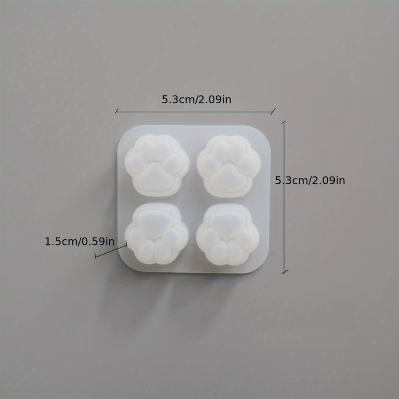 1Cat Paw Pattern Silicone Mold - Candle Making Factory ulasan dan harga