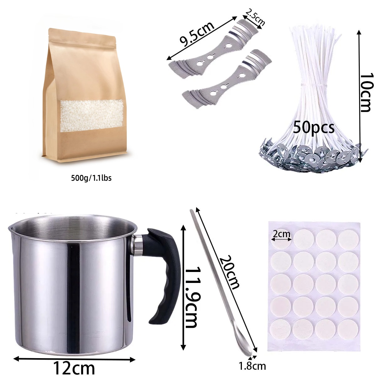 DIY Scented Candle Making Tool - Candle Making Kit For Beginners ulasan dan harga