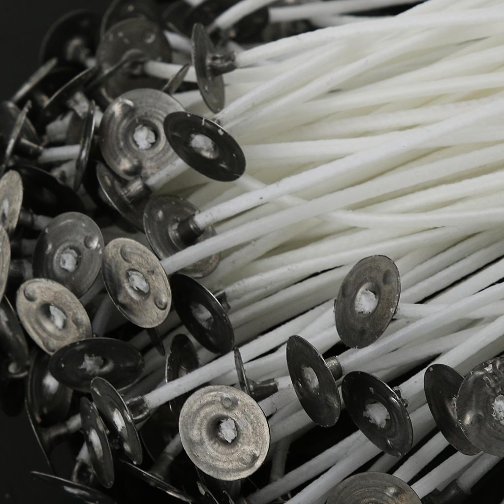 Pre Tabbed Cotton Candle Wicks - Cotton Wick Pre Tabbed ulasan dan harga